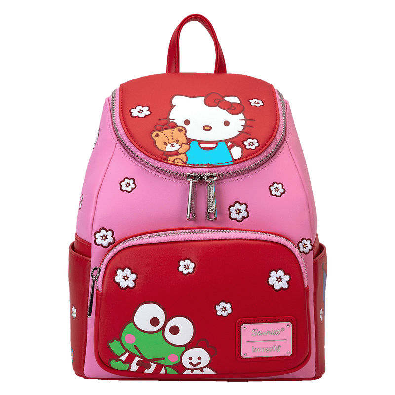 LOUNGEFLY
HELLO KITTY & FRIENDS RED AND PINK MINI BACKPACK - SANRIO