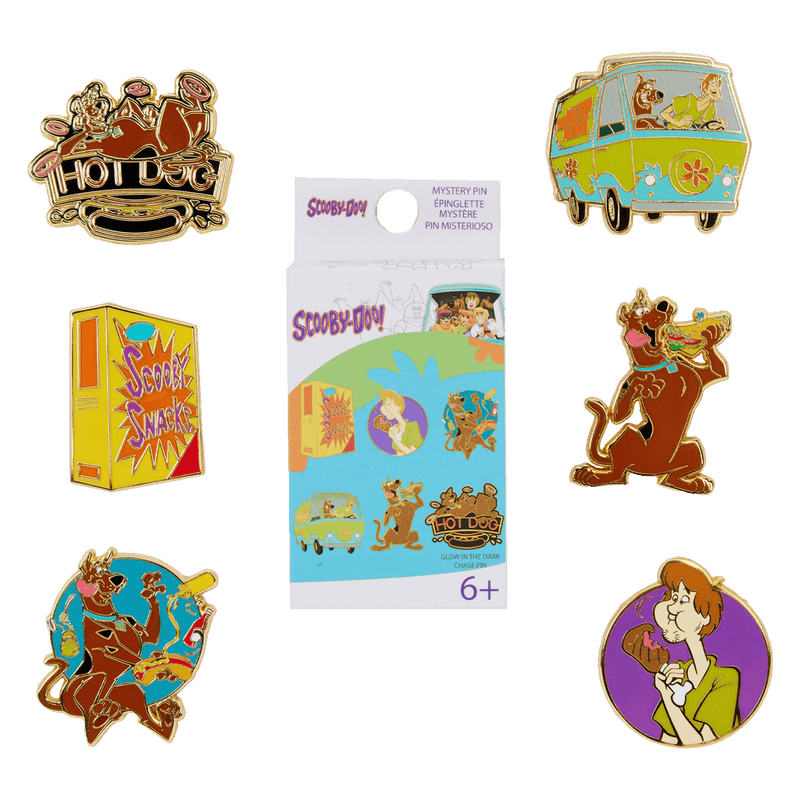 LOUNGEFLY
SCOOBY DOO MUNCHIES BLIND BOX PIN single