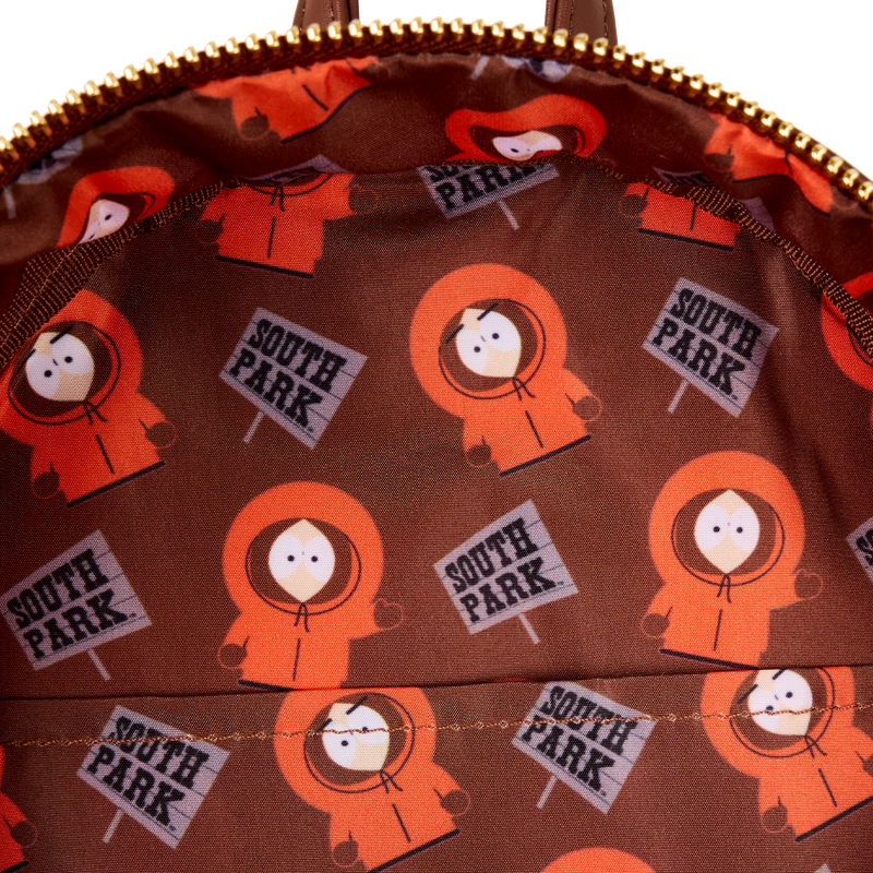 Kenny from Southpark loungefly mini backpack in stock