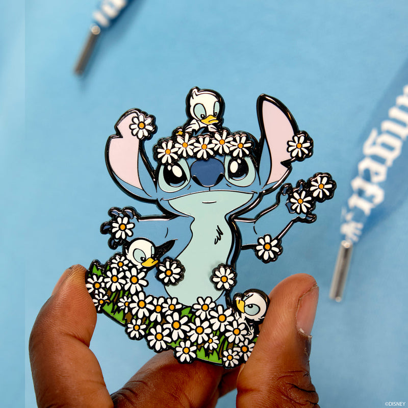 LOUNGEFLY
SPRINGTIME STITCH 3" COLLECTOR BOX PIN - LILO AND STITCH