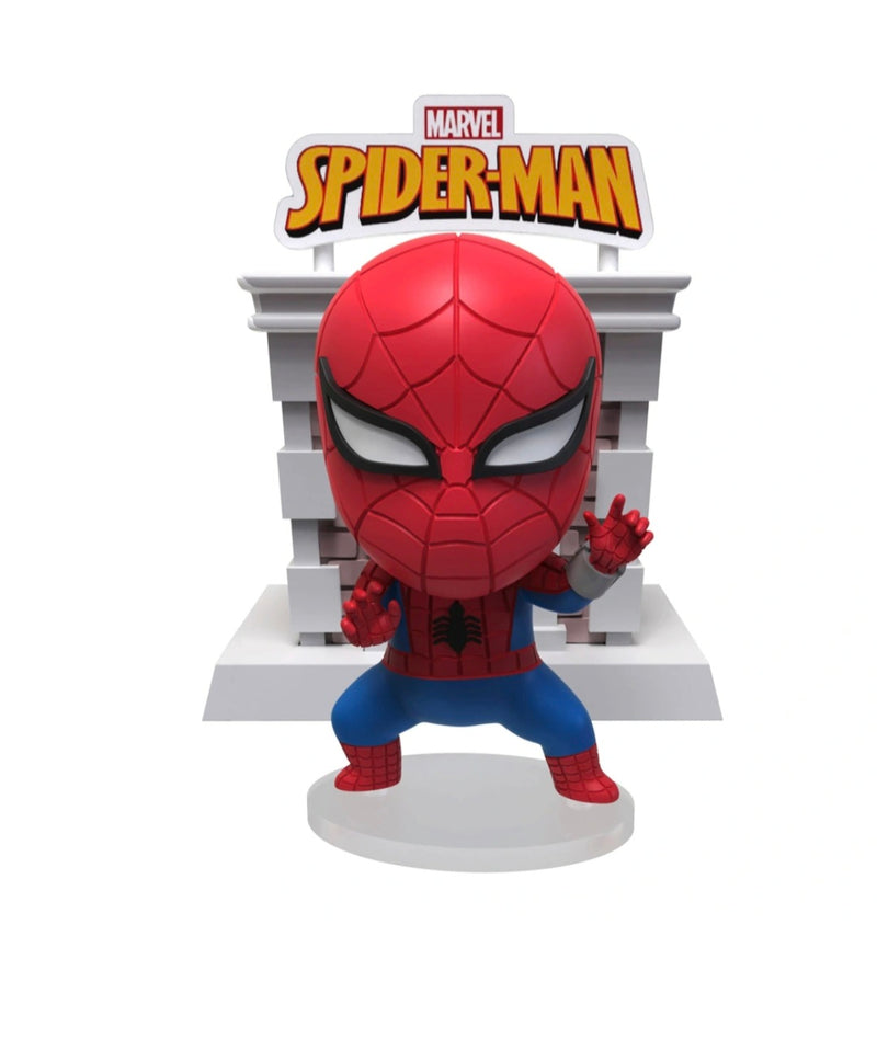 YuMe Hero Box Spider-Man Tower single blind box supplied