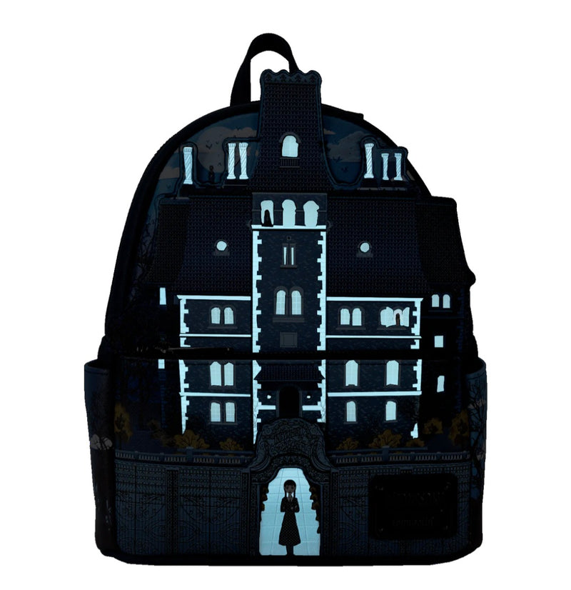 LOUNGEFLY
NEVERMORE ACADEMY MINI BACKPACK - WEDNESDAY