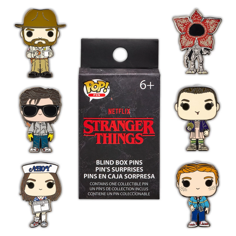 Stranger Things Loungefly Blind Box Pop! Pin