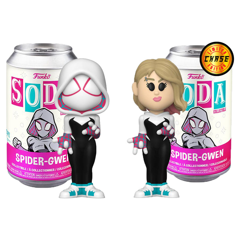 Spider Gwen funko soda figure from spierman accross the spiderverse