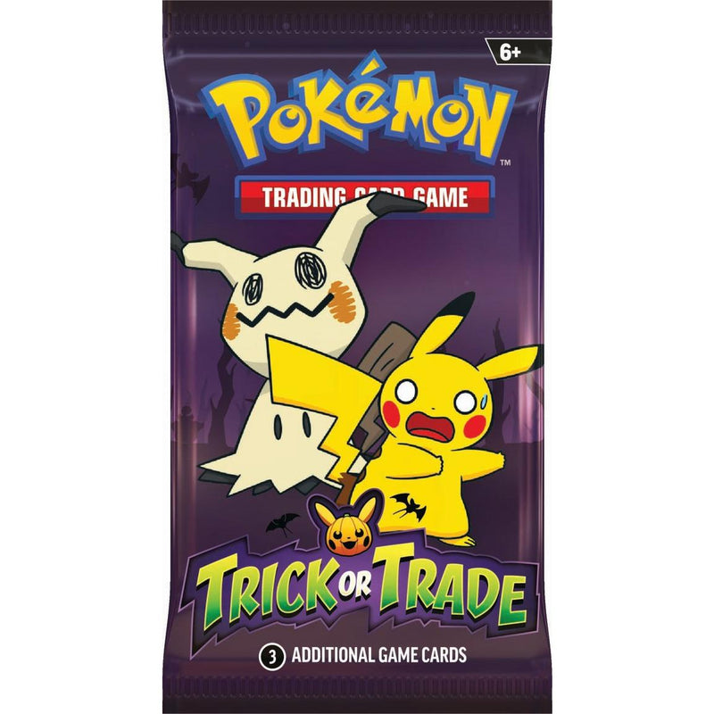 Pokemon trick or trade booster bundle of 50 packs