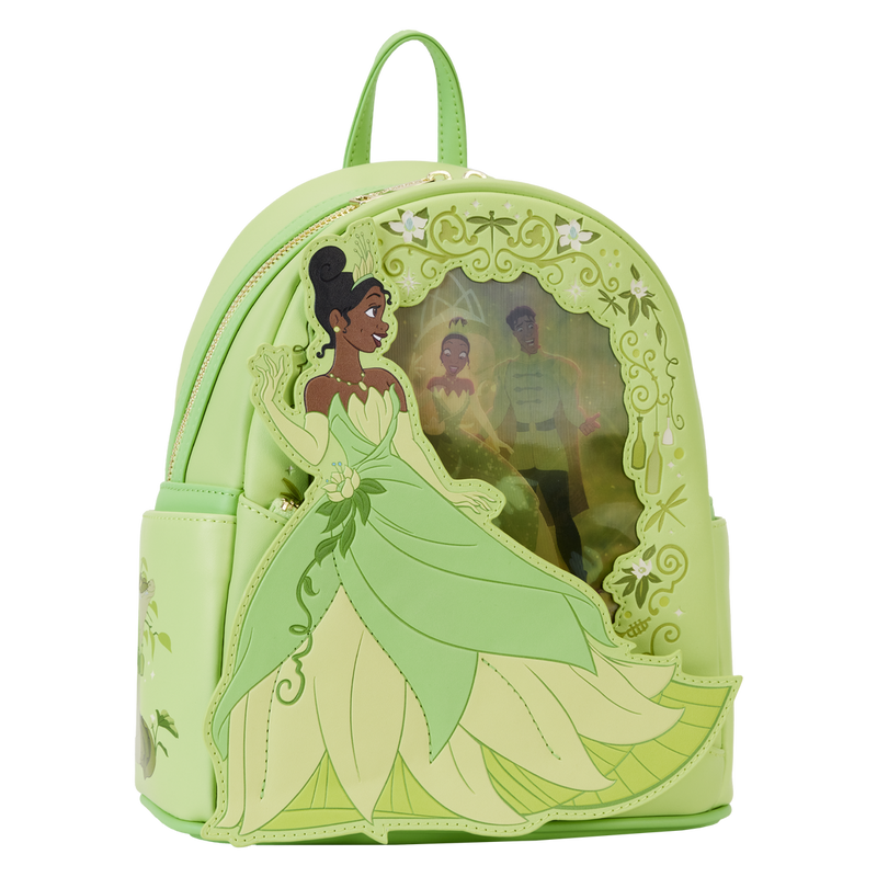LOUNGEFLY
TIANA LENTICULAR MINI BACKPACK - PRINCESS AND THE FROG