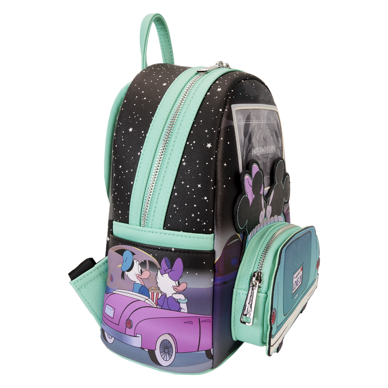 LOUNGEFLY
MICKEY AND MINNIE DATE NIGHT DRIVE-IN MINI BACKPACK - DISNEY