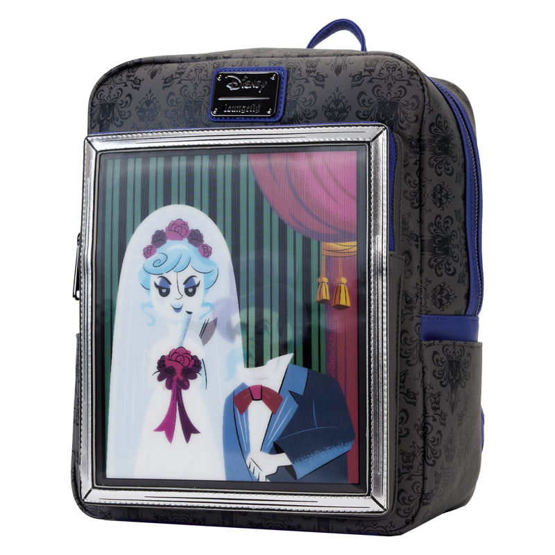 LOUNGEFLY
BLACK WIDOW BRIDE LENTICULAR MINI BACKPACK - HAUNTED MANSION