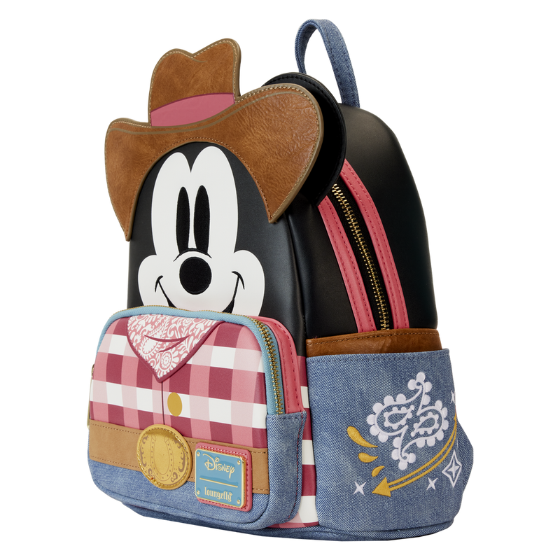 LOUNGEFLY
WESTERN MICKEY MOUSE COSPLAY MINI BACKPACK - DISNEY