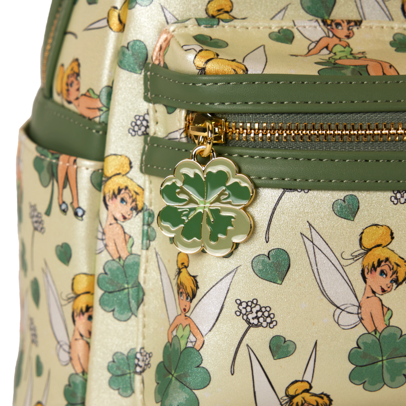 Loungefly Tinkerbell 4 leaf clover mini backpack