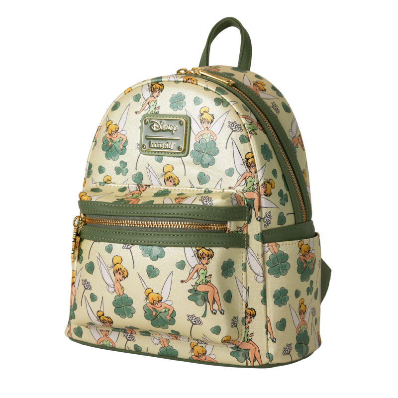 Loungefly Tinkerbell 4 leaf clover mini backpack