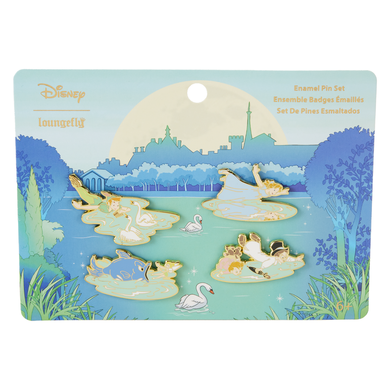 LOUNGEFLY
YOU CAN FLY 4 PACK PIN SET - PETER PAN