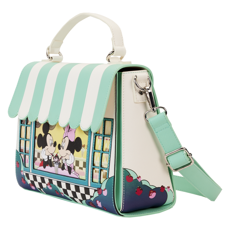 LOUNGEFLY
MICKEY AND MINNIE DATE NIGHT DINER CROSS BODY BAG - DISNEY