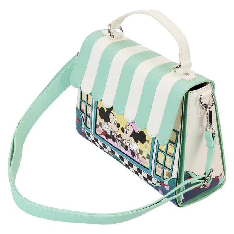 LOUNGEFLY
MICKEY AND MINNIE DATE NIGHT DINER CROSS BODY BAG - DISNEY