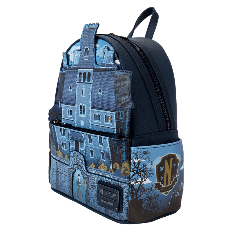 LOUNGEFLY
NEVERMORE ACADEMY MINI BACKPACK - WEDNESDAY