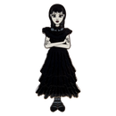 LOUNGEFLY
WEDNESDAY ADDAMS PAPER DOLL PIN