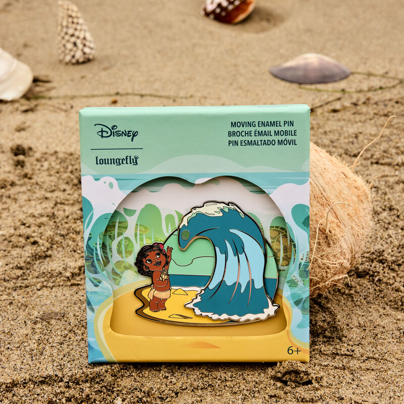 LOUNGEFLY
MOANA WAVES 3" COLLECTOR BOX PIN - DISNEY