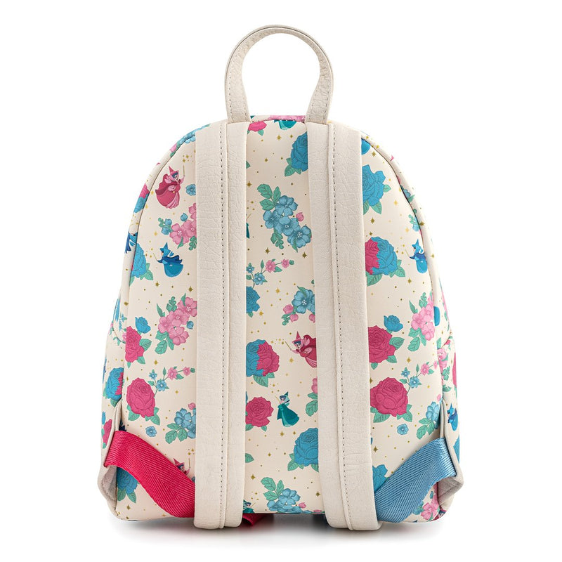 Disney by Loungefly Backpack Sleeping Beauty Floral Fairy Godmother AOP