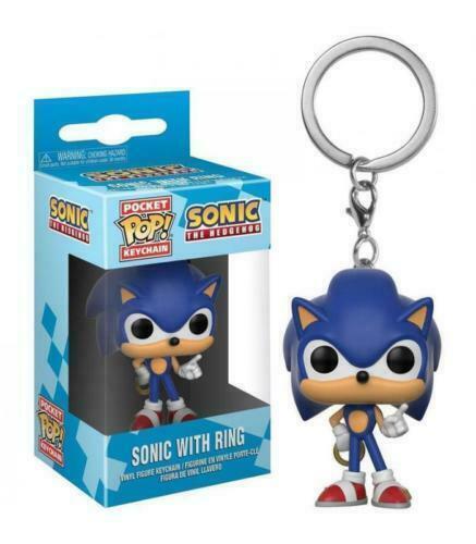 Sonic the Hedgehog funko pop keychain