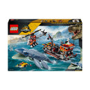 LEGO Mosasaurus Dinosaur Boat Attack