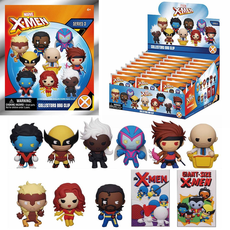 X men monogram bag clip single blind pack