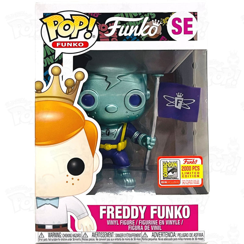 Freddy funko space robot purple funko pop exclusive 2000pc