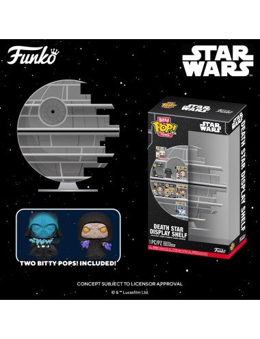 Bitty pop display stand Star Wars Death star