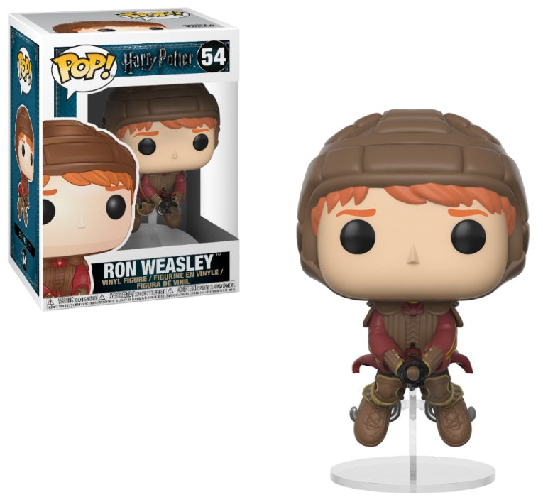 Ron on broom from Harry Potter funko pop