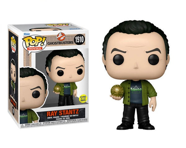 Ray Stanz from ghostbusters frozen empire, GID funko pop