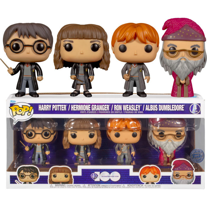 Harry Potter 4 pack funko pops collection