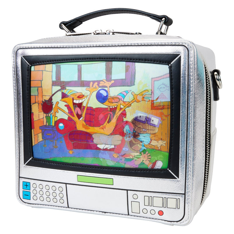 NICKELODEON RETRO TV TRIPLE LENTICULAR CROSSBODY BAG