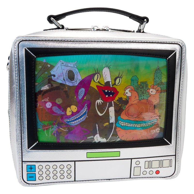 NICKELODEON RETRO TV TRIPLE LENTICULAR CROSSBODY BAG