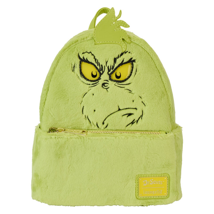 Dr Seuss Grinch Light Up Loungefly Mini Backpack