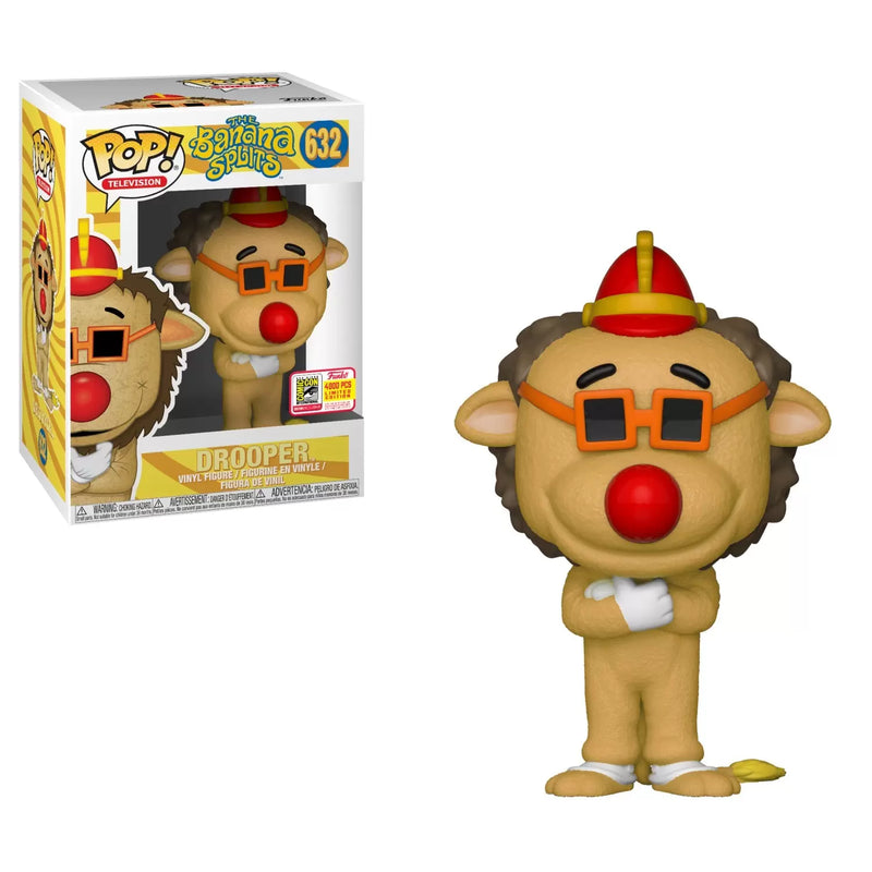 Drooper Puppet Drooper banana splits con exclusive pop in hard case