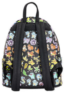 Pokemon multi coloured characters loungefly mini backpack