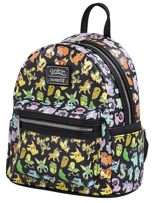 Rick And Morty Loungefly Mini Backpack Bioworld Rick And Morty
