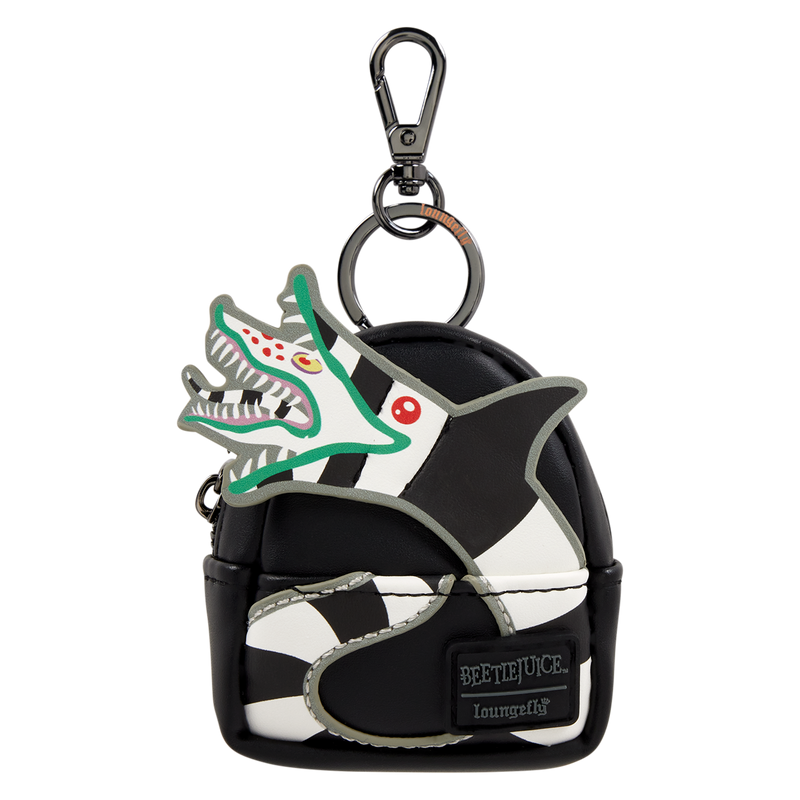 Beetlejuice loungefly mini bag clips, single blind pack