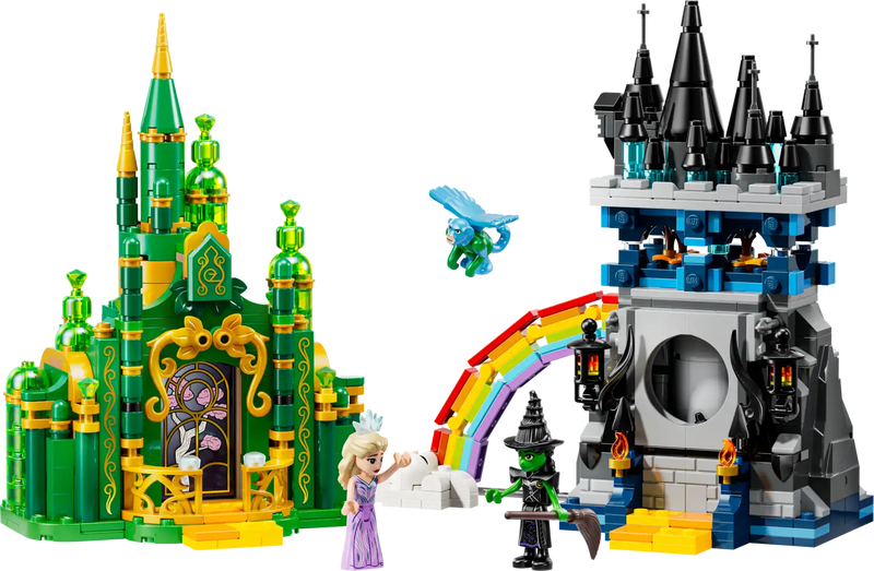 Lego Emerald City & Kiamo Ko Castle wicked