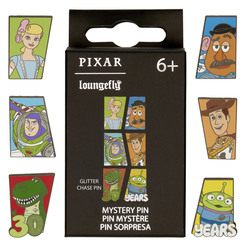 Toy story loungefly Pin random character single blind pack (PRE ORDER)