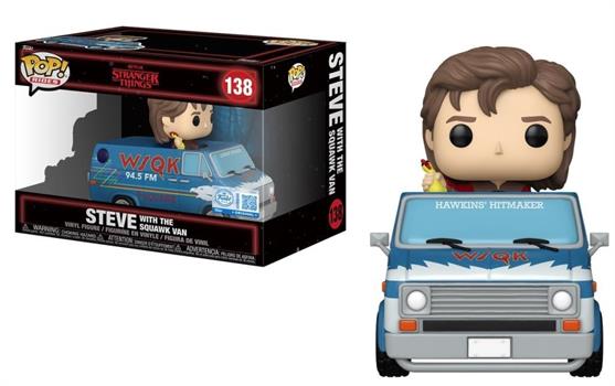 Steve with the Squawk van stranger things season 5 funko pop
