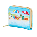 Pool Party Pokémon Loungefly Zip Around Wallet