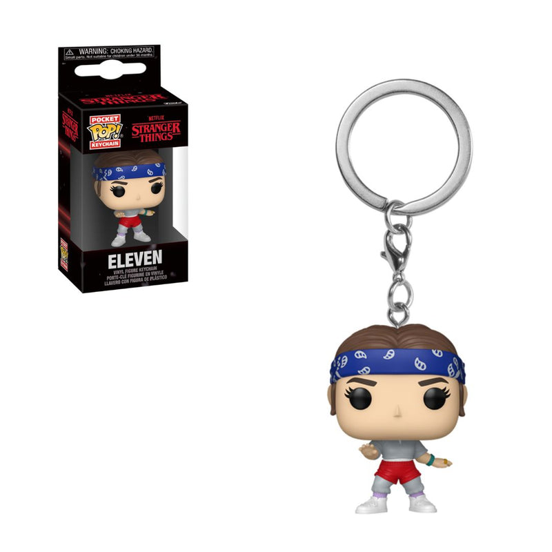 Eleven stranger things season 5 funko pop keychain