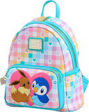 Pokemon Eevee and piplup loungefly mini backpack
