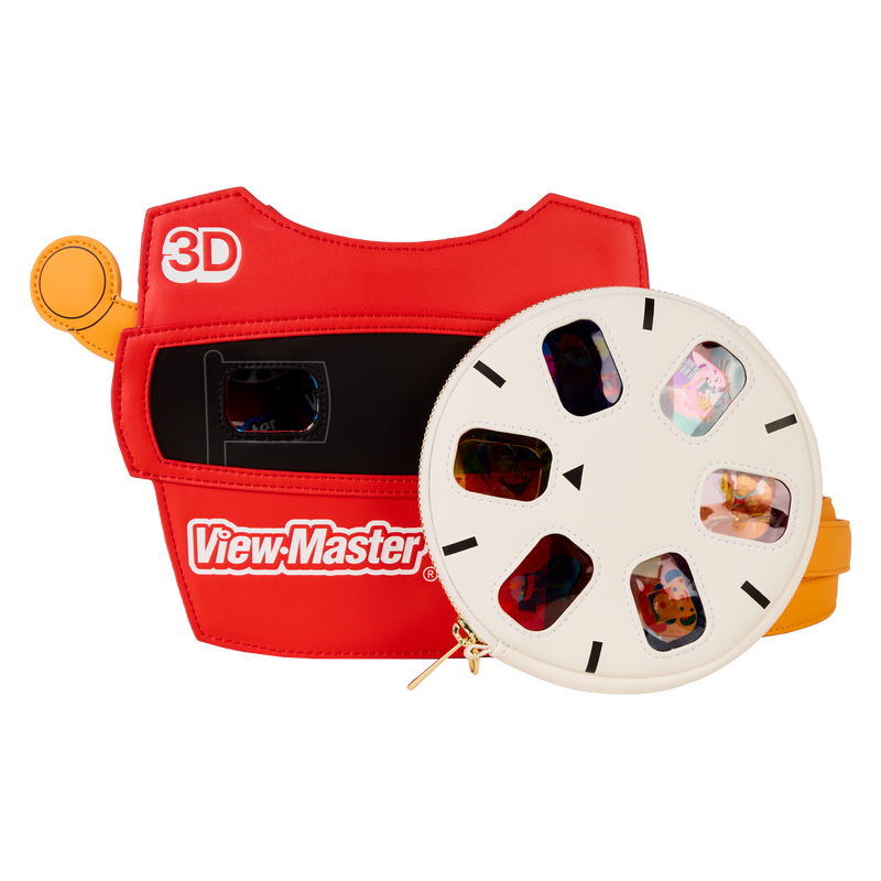 Mattel viewmaster loungefly crossbody bag