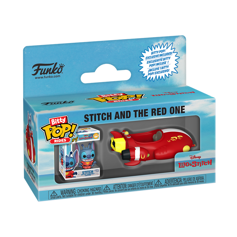 BITTY POP! RIDE
BITTY POP! RIDES STITCH AND THE RED ONE - LILO AND STITCH