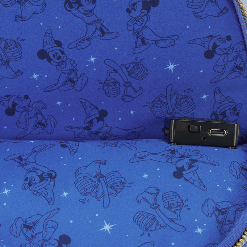 Disney Fantasia loungefly light up mini backpack  pre order