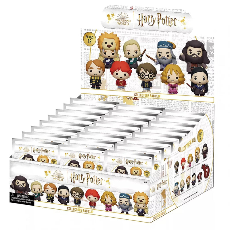 Harry Potter series 12 monogram bag clip figure, 1 single blind pack supplied