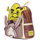 Shrek and Donkey Dreamworks Loungefly Cosplay Mini Backpack