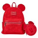 Disney Mickey Mouse mickey ears burnout loungefly mini backpack