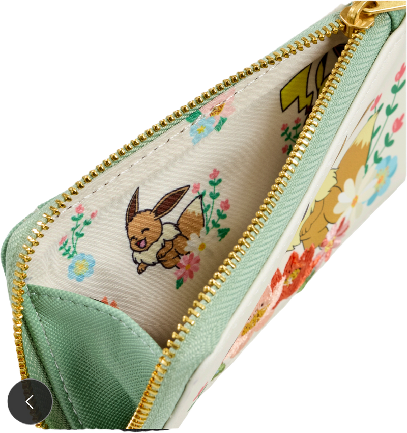 Pokemon Pikachu and Eevee loungefly wallet